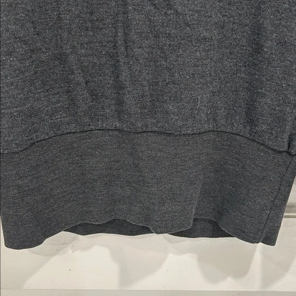 Icebreaker Merino Wool Cowl Neck Coziest Sweater in Charcoal Gray - Small - Picture 5 of 9